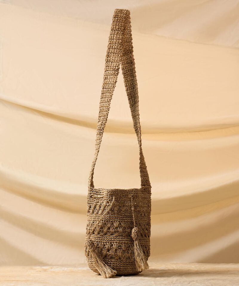 Bolso Tipo Mochila con Borlas para Mujer