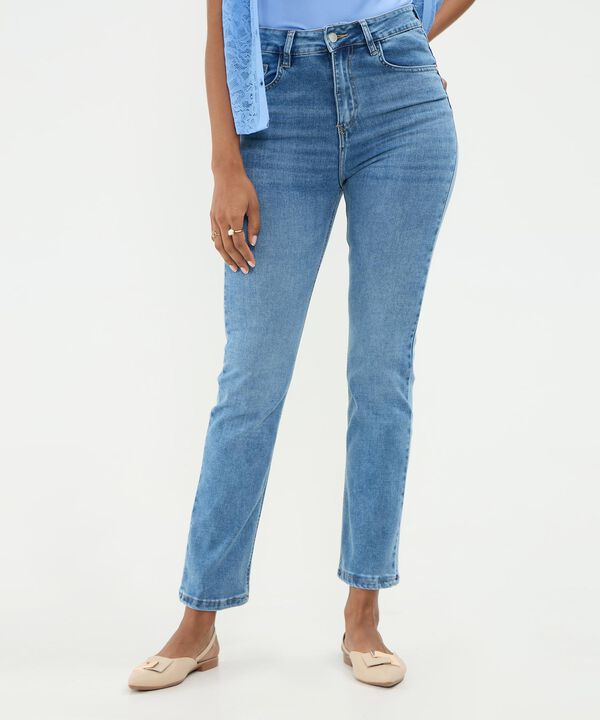 Jean Straight Para Mujer image number null