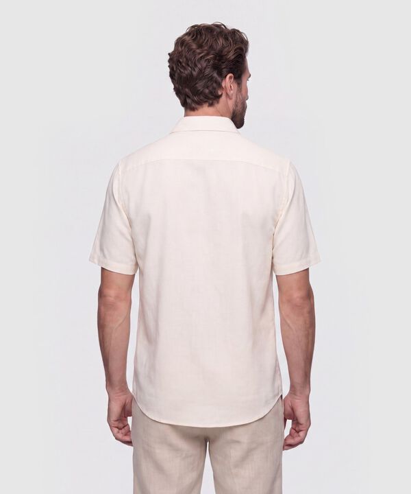 Camisa Manga Corta con Bolsillo Hombre