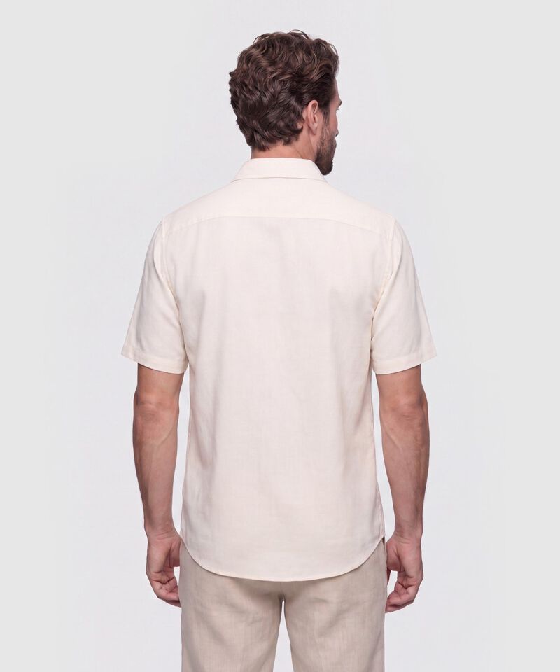Camisa Manga Corta con Bolsillo Hombre