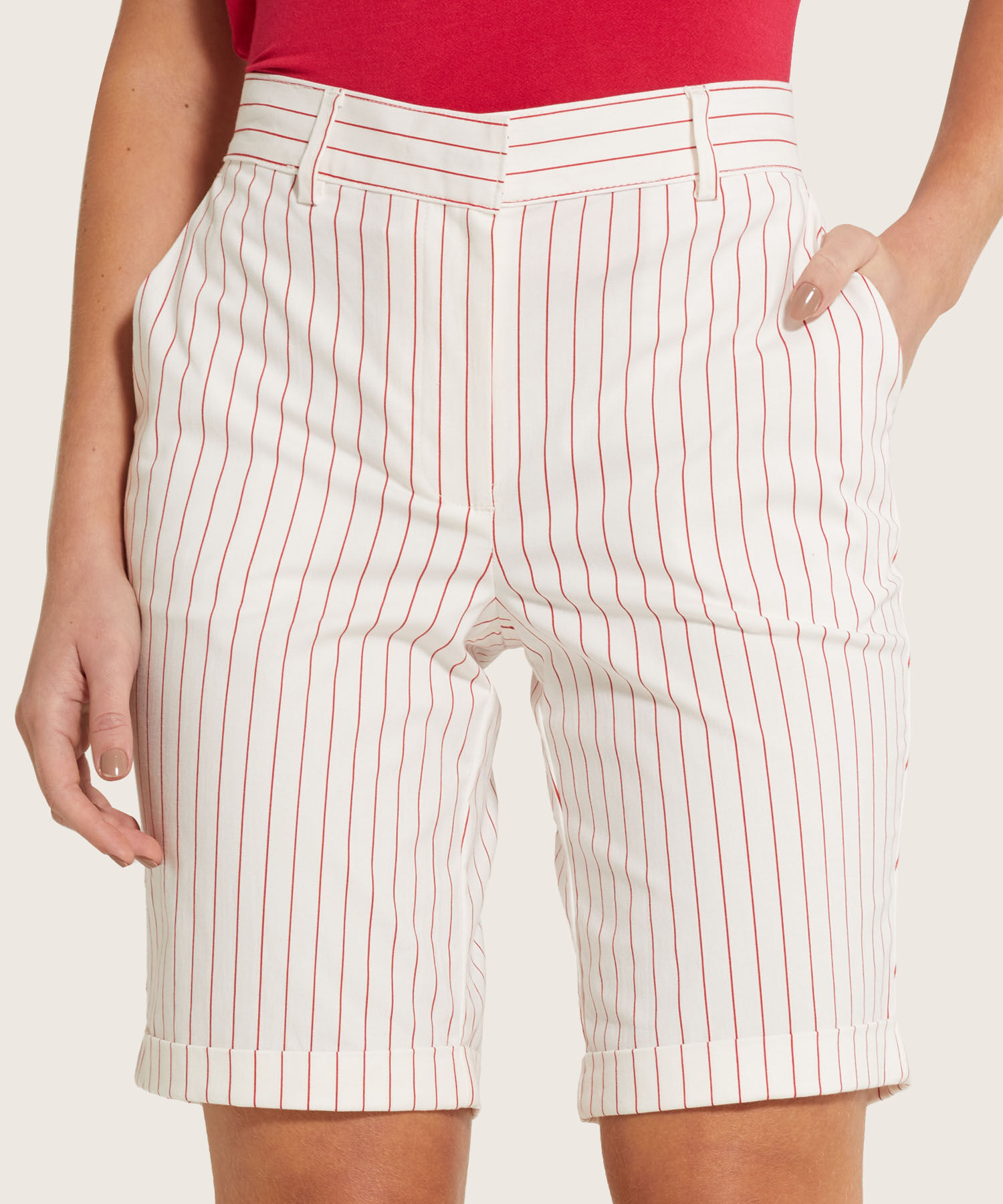 Bermuda Larga Estampada