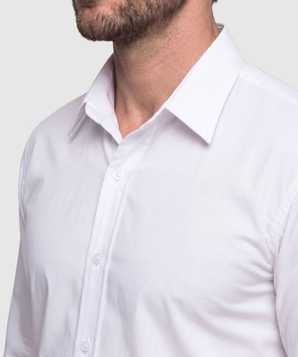 Camisa Cl&aacute;sica Manga Larga Hombre