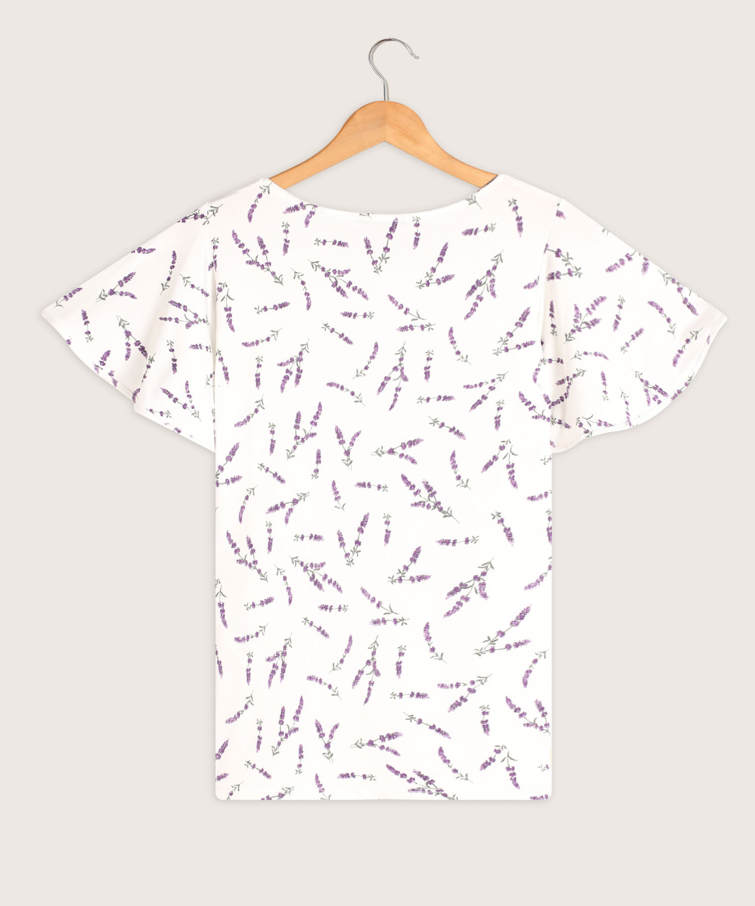 Camiseta Estampada Cuello Redondo