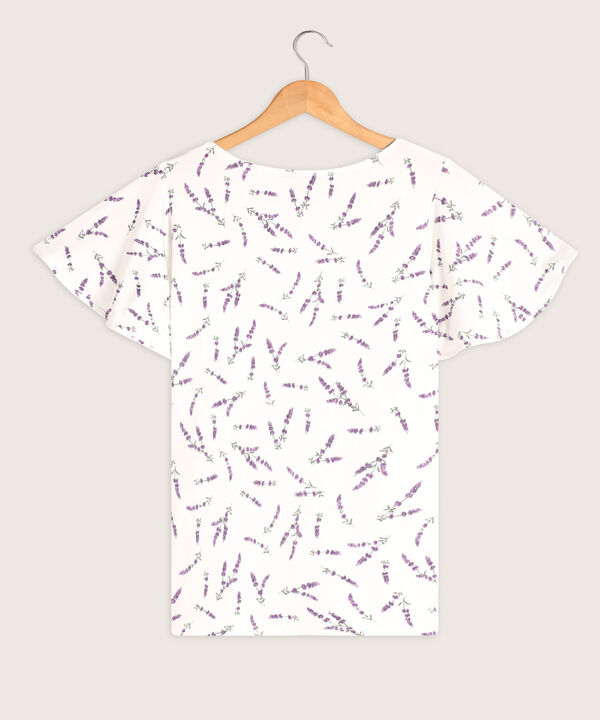 Camiseta Estampada Cuello Redondo