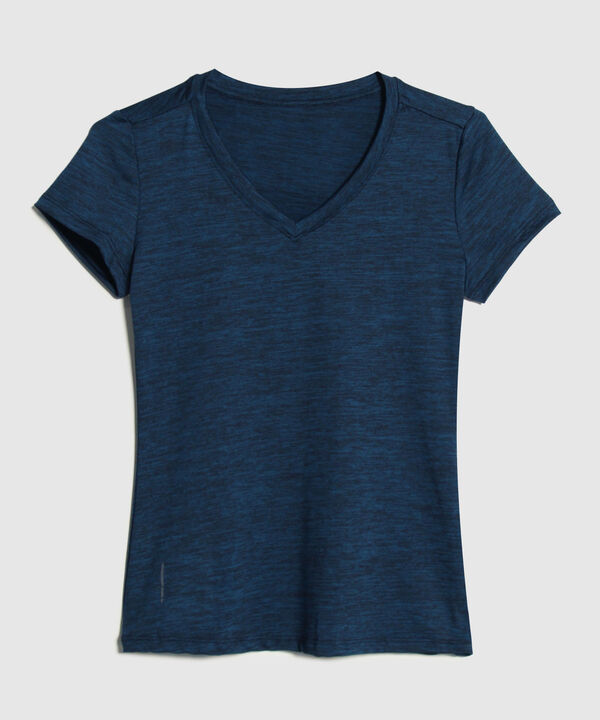 Camiseta Deportiva Jaspeada