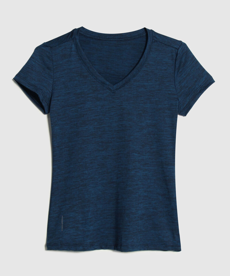 Camiseta Deportiva Jaspeada