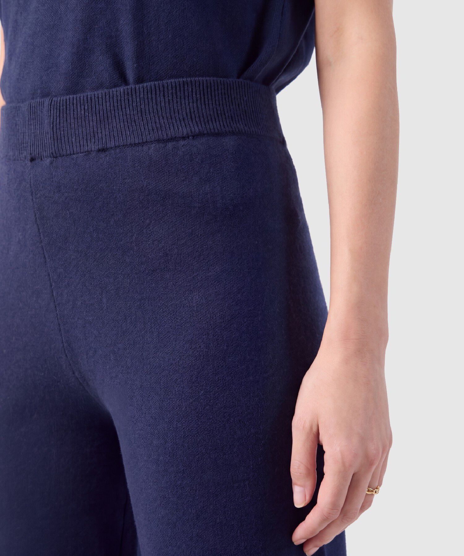 Pantal&oacute;n Fluido A Rayas Para Mujer