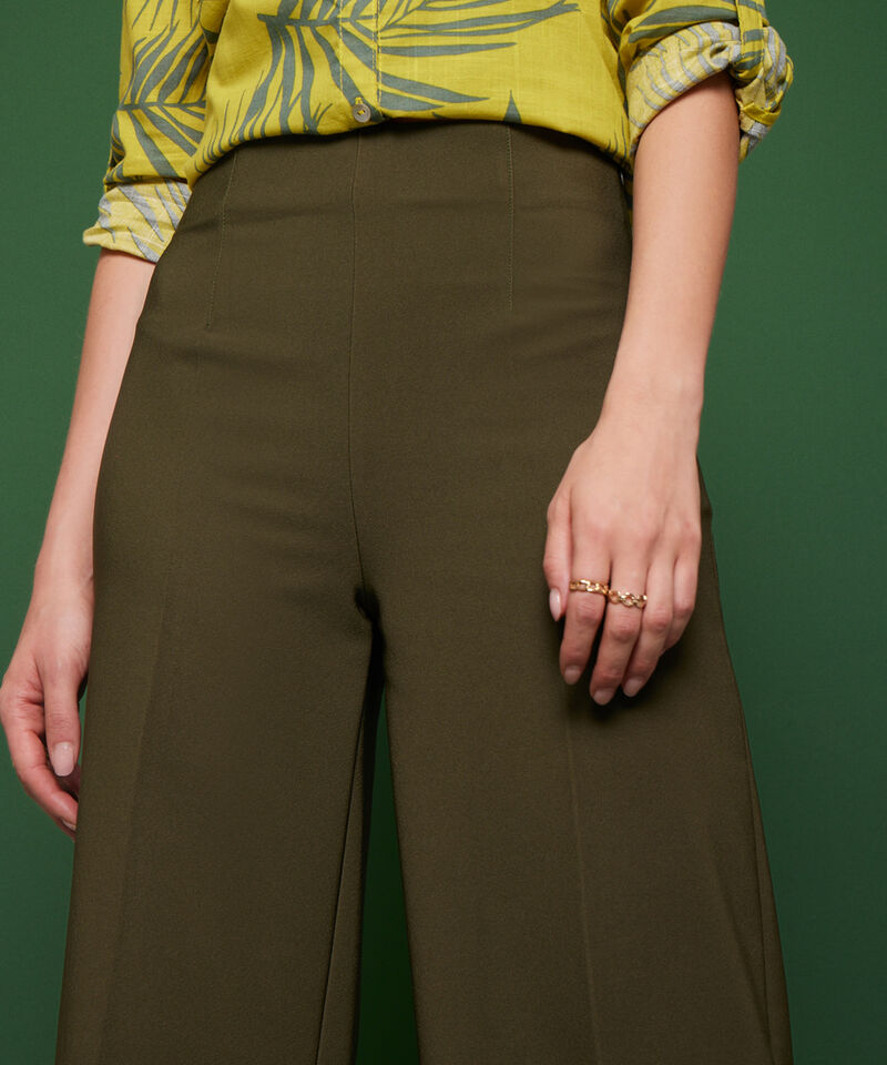 Pantalón Culotte Unicolor
