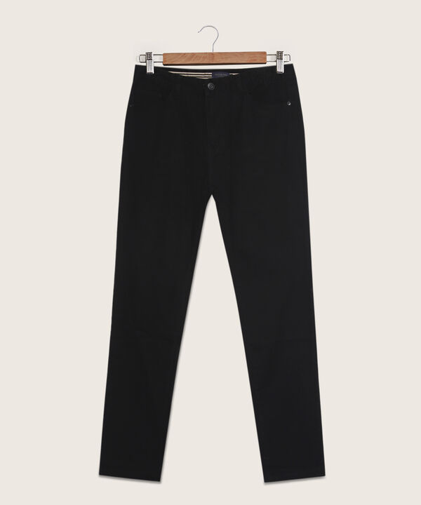 Pantalón 5 Bolsillos Unicolor Esencial