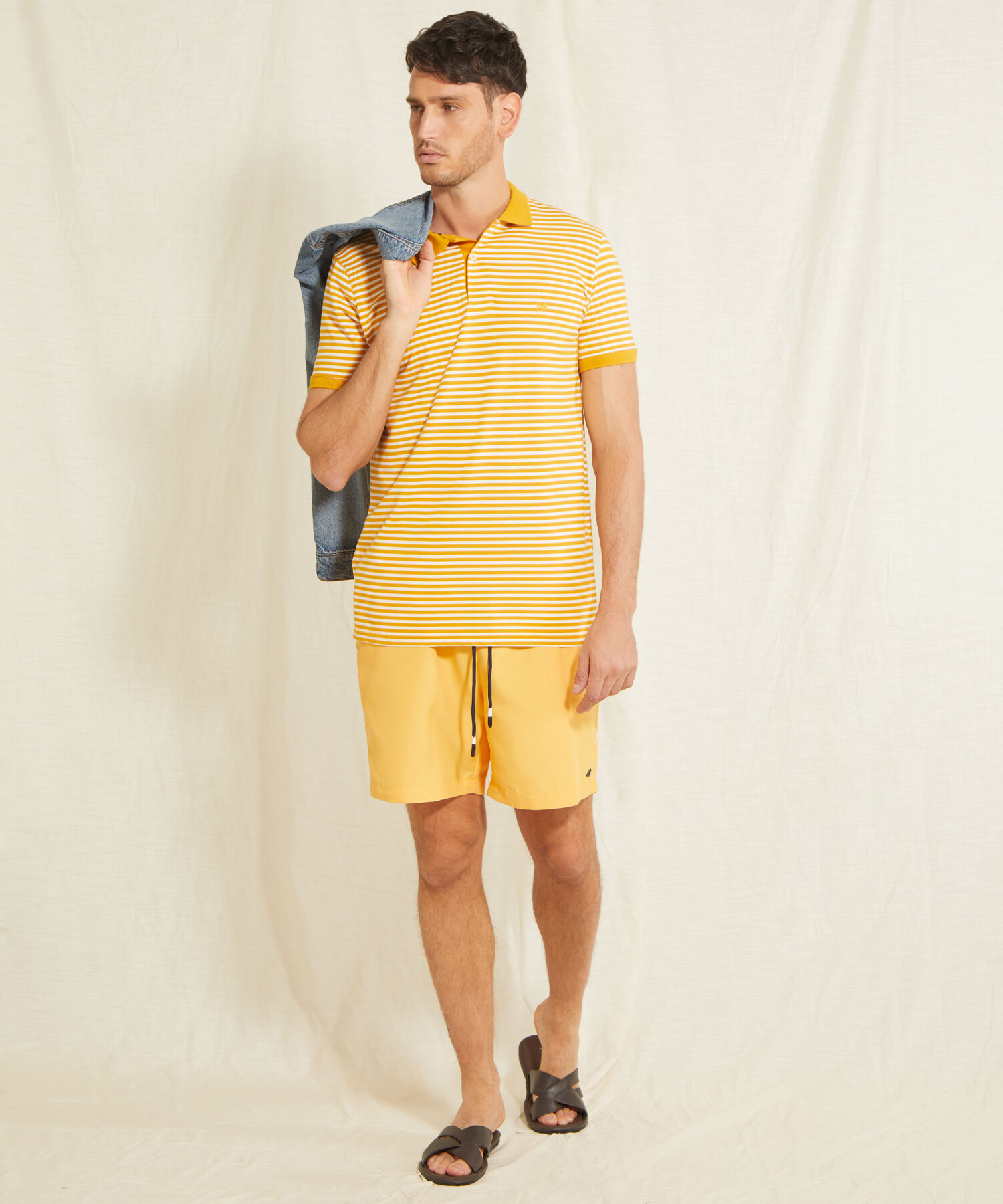 Polo Cuello Tejido Bicolo Continuo