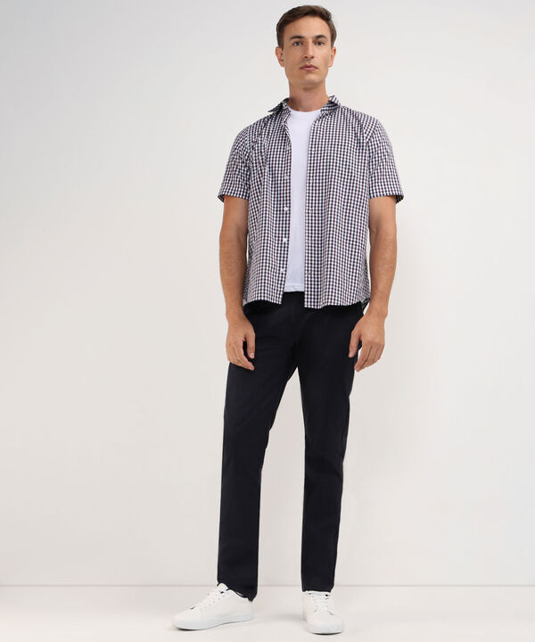 Camisa Manga Corta Preteñida Regular Fit image number null