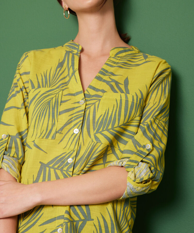 Blusa Manga Larga  Estampada