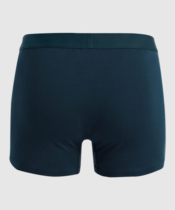 B&oacute;xer Ajustado Unicolor Para Hombre