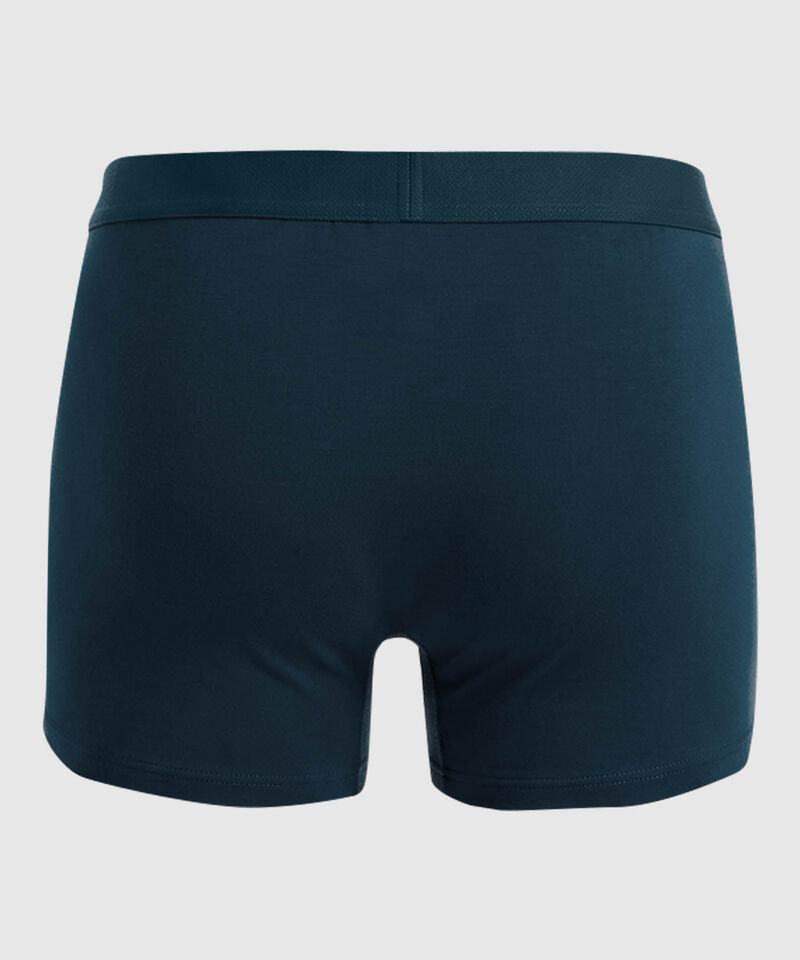 B&oacute;xer Ajustado Unicolor Para Hombre