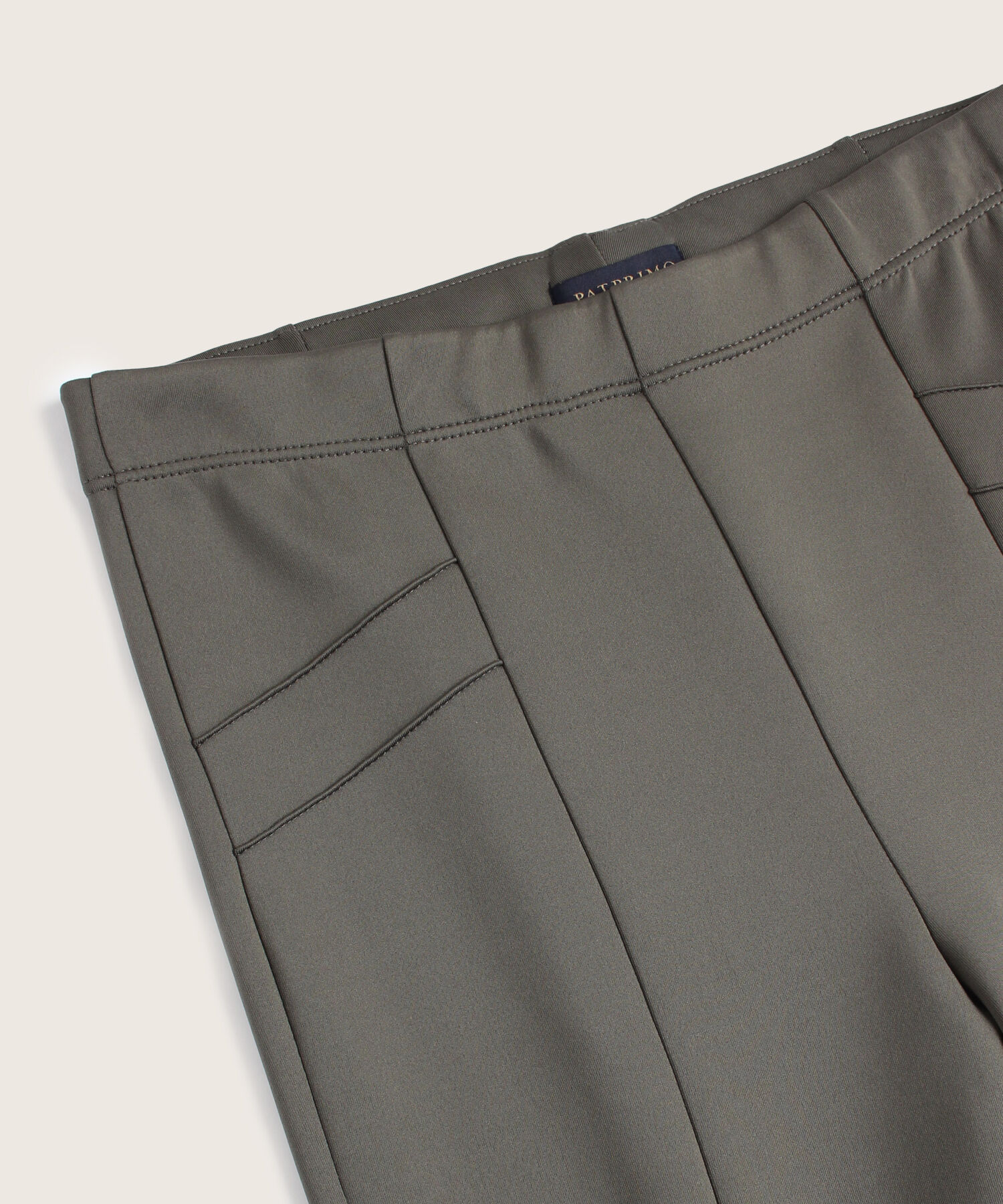 Leggings Unicolor Con Alforzas Dec