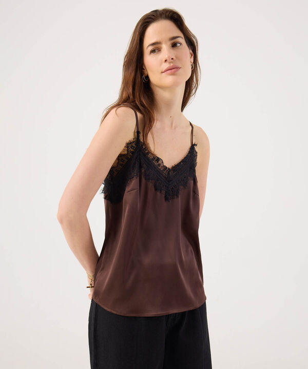 Top Lencero Con Detalle En Cuello image number null