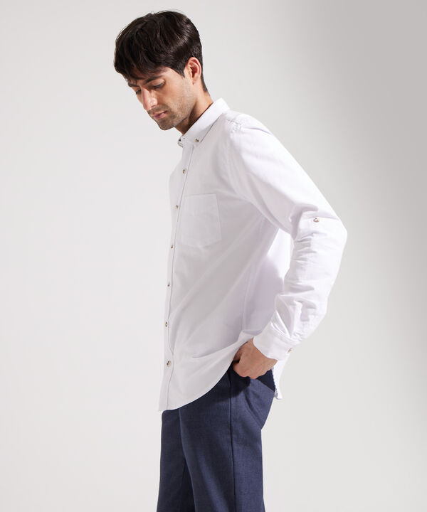 Camisa Oxford con Bolsillo image number null