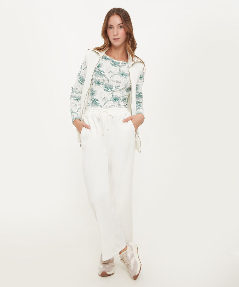 Sudadera Con Bolsillos Y Rib