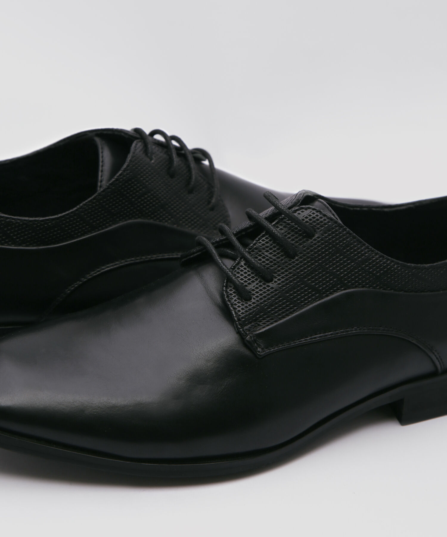 Zapato Oxford Formal Con Textura Superior