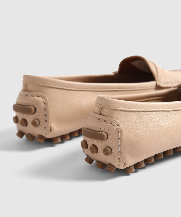 Mocasines en Cuero