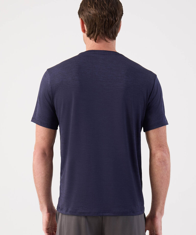 Camiseta Manga Corta Cuello Redondo Jaspe