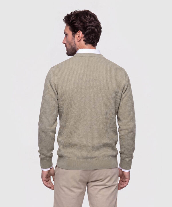 Buzo de Tejido Texturizado para Hombre