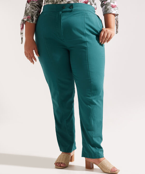 Pantalón Casual con Bolsillos