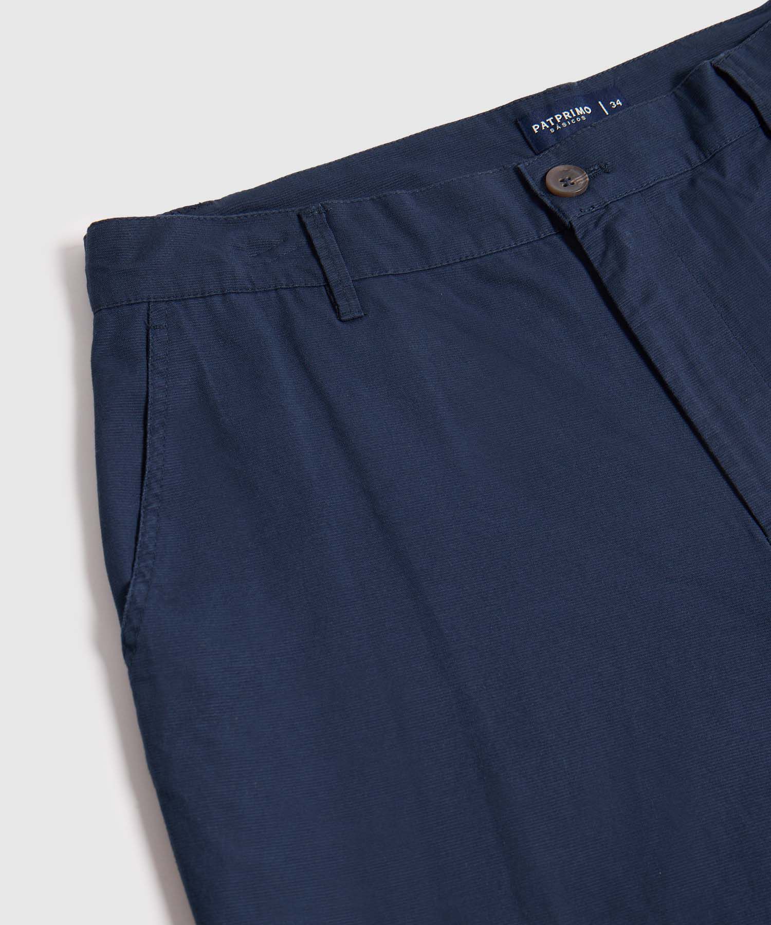 Pantal&oacute;n Chino con Bolsillos Laterales Hombre