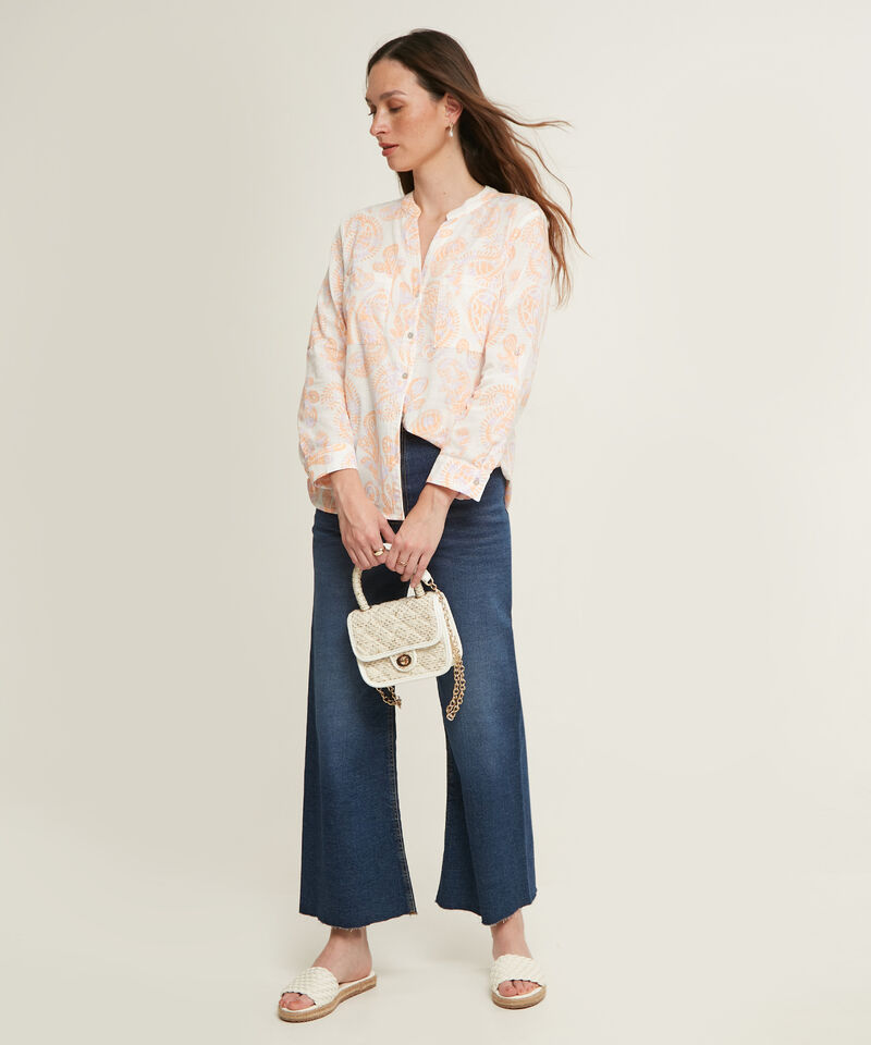 Blusa Manga Larga  Estampada