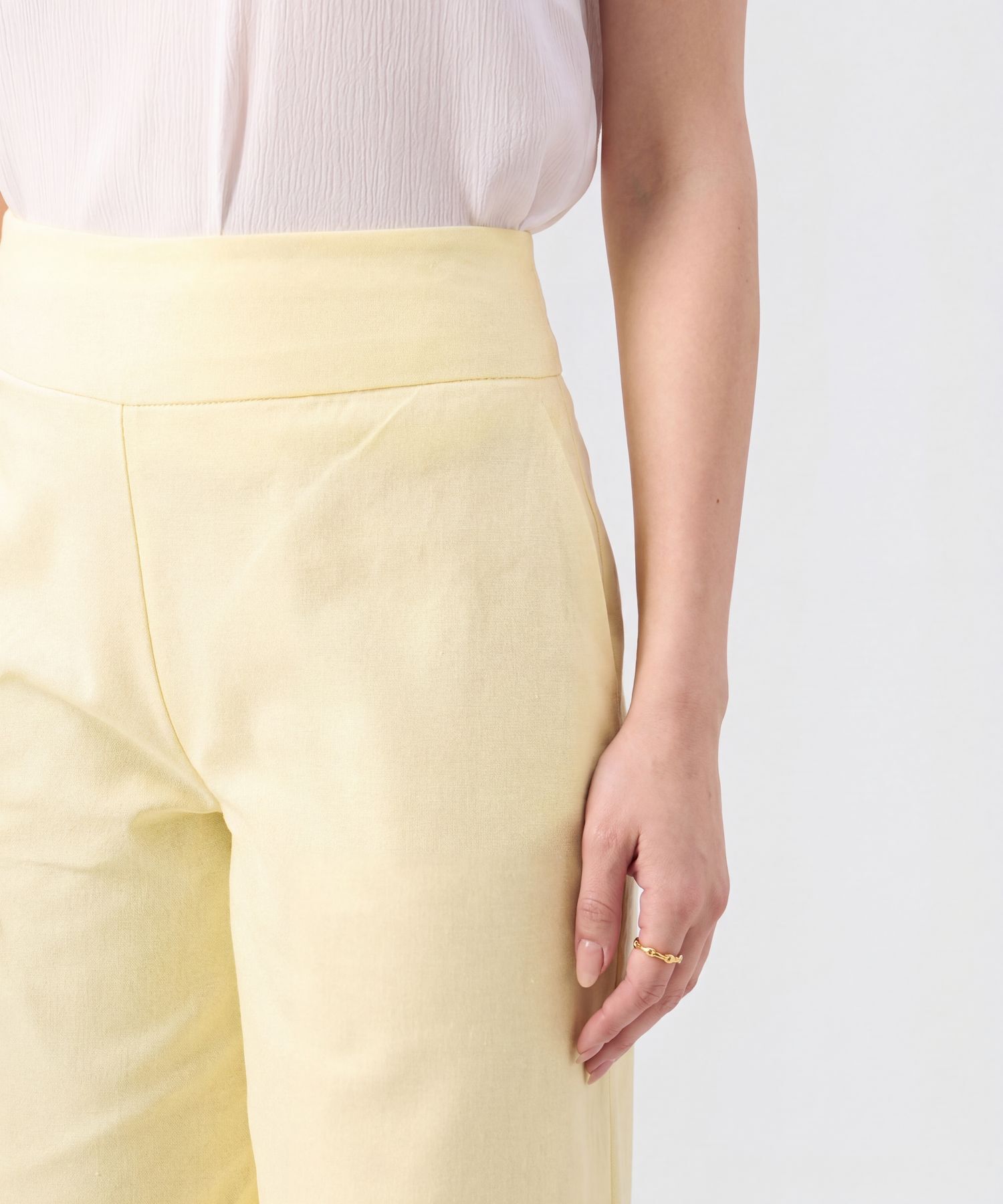 Pantal&oacute;n Bota Ancha Pretina Ancha Mujer