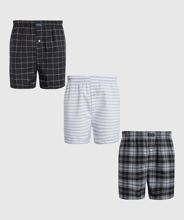 Pack X3 Boxer Holgados Para Hombre En Algodón  image number null