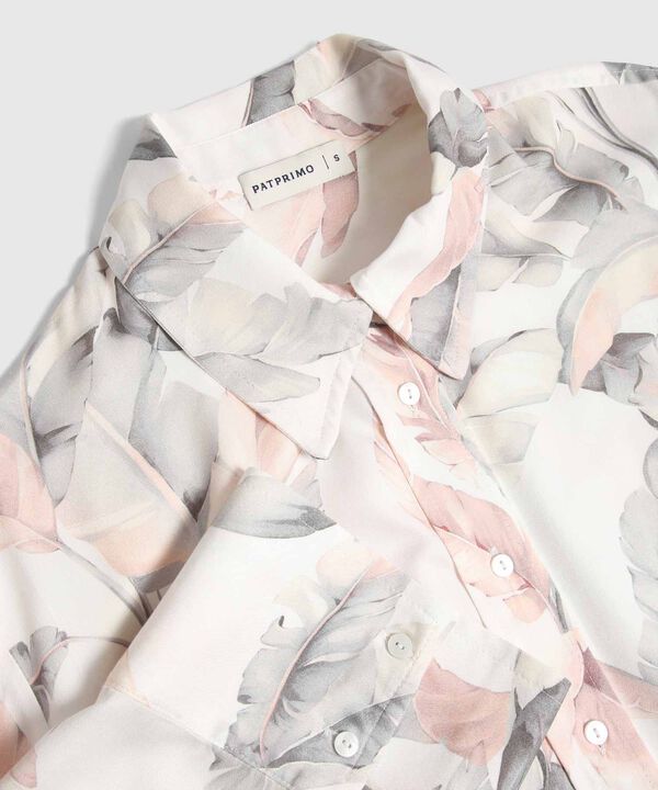 Camisa Estampada Manga Larga image number null