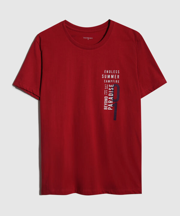Camiseta Manga Corta Cuello Redondo