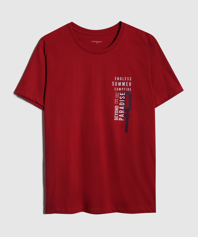 Camiseta Manga Corta Cuello Redondo