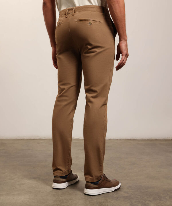 Pantal&oacute;n Cl&aacute;sico Para Hombre De Corte Recto