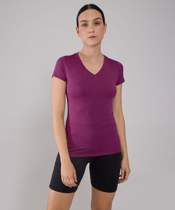 Camiseta Deportiva Jaspeada image number null