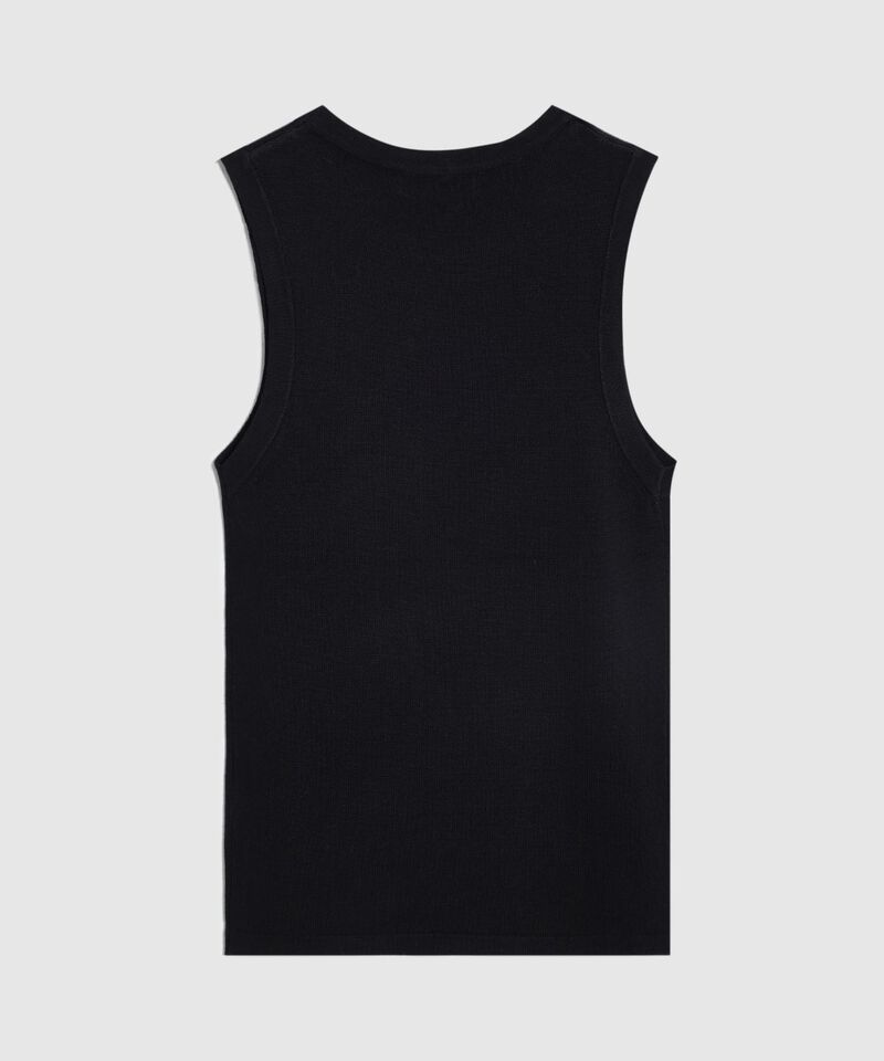 Camiseta de Punto Sin Mangas para Mujer