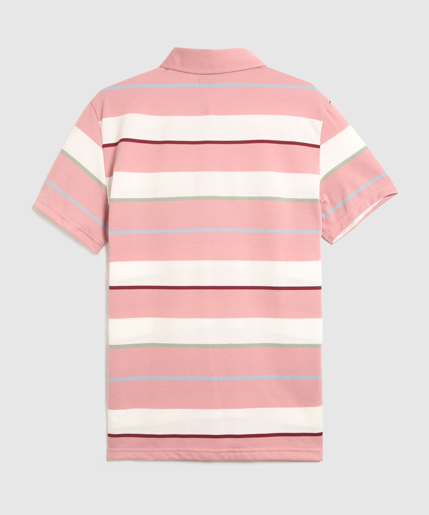Polo Cuello Duro A Rayas