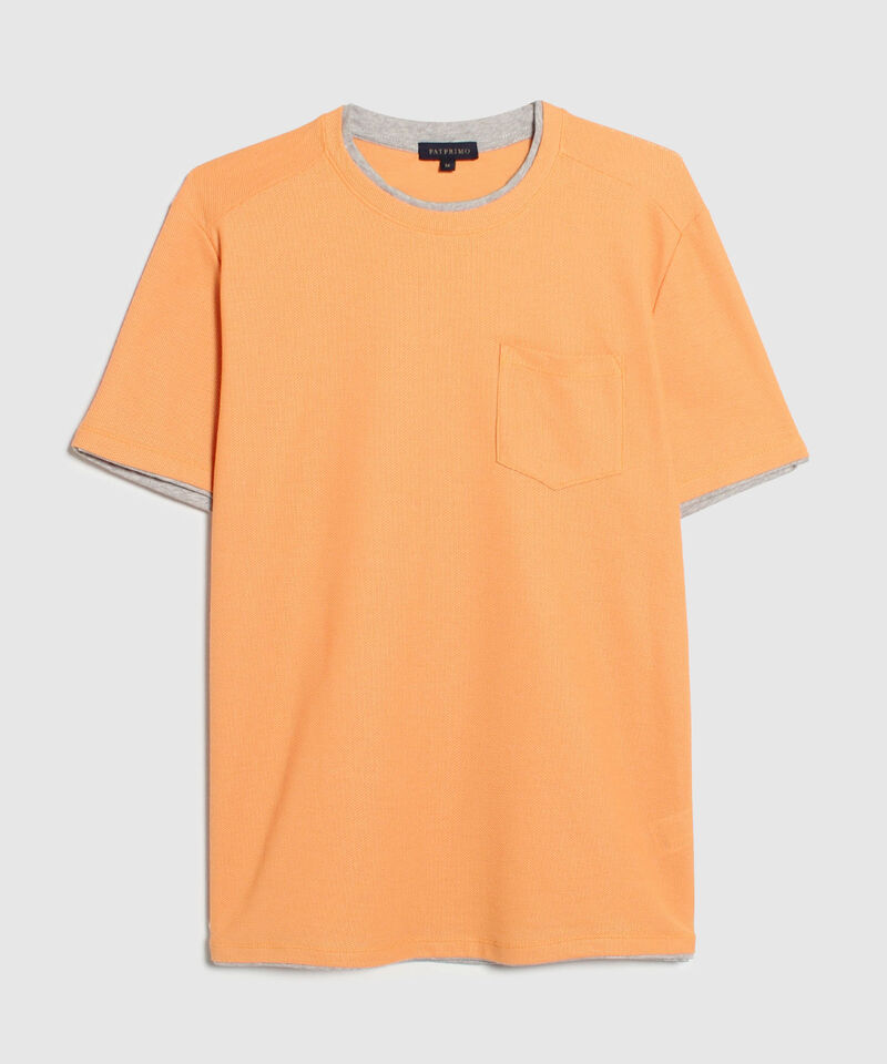 Camiseta Cuello Redondo Unicolor