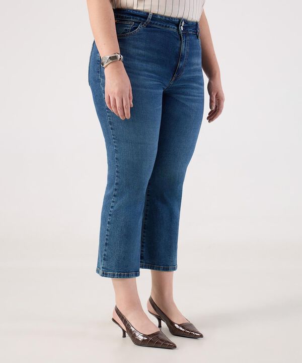 Jeans Cropped Flare image number null