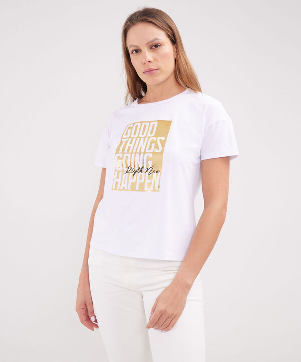 Camiseta Manga Corta Corrida Con Screen En Frente image number null