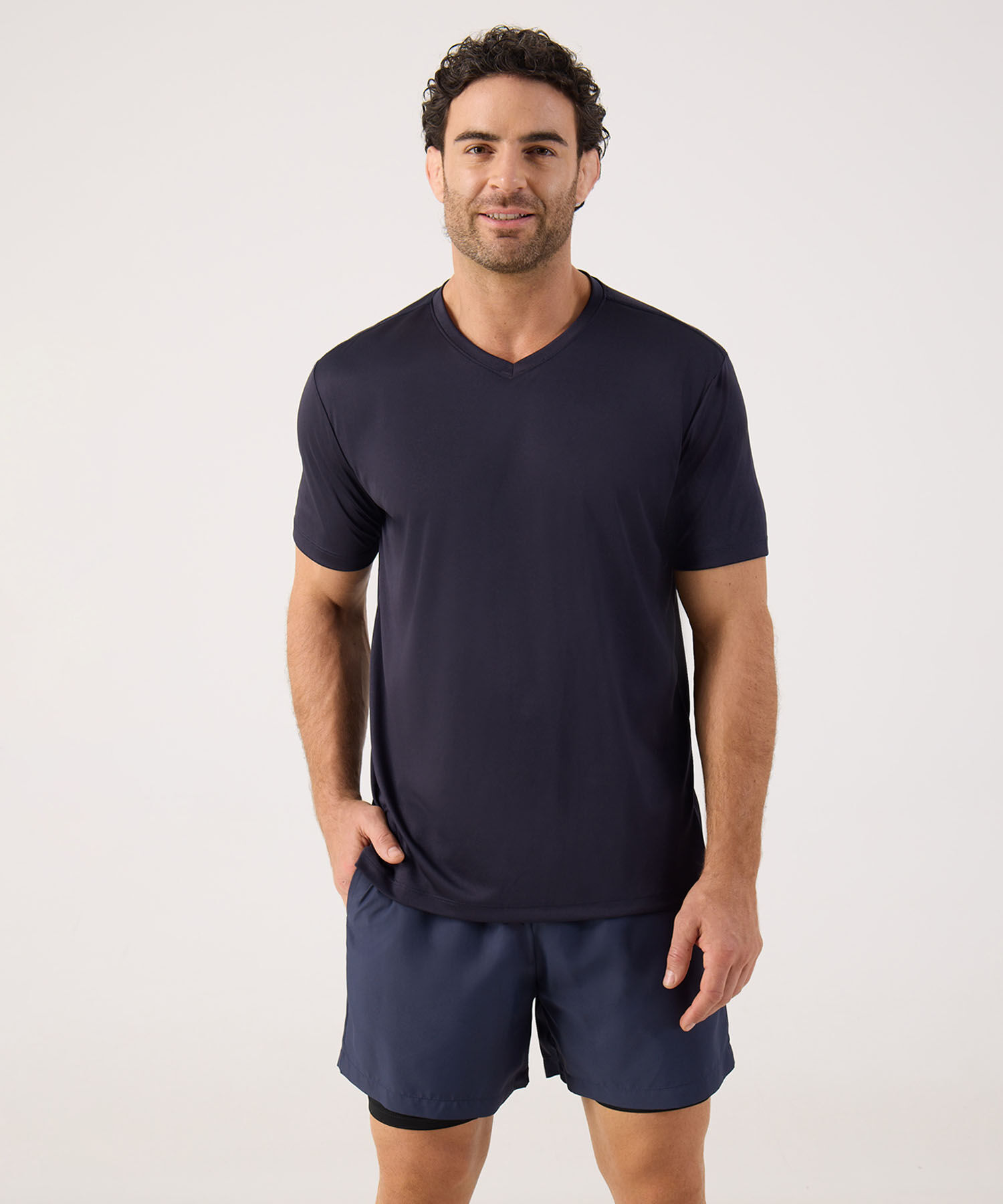 Camiseta Deportiva Unicolor 