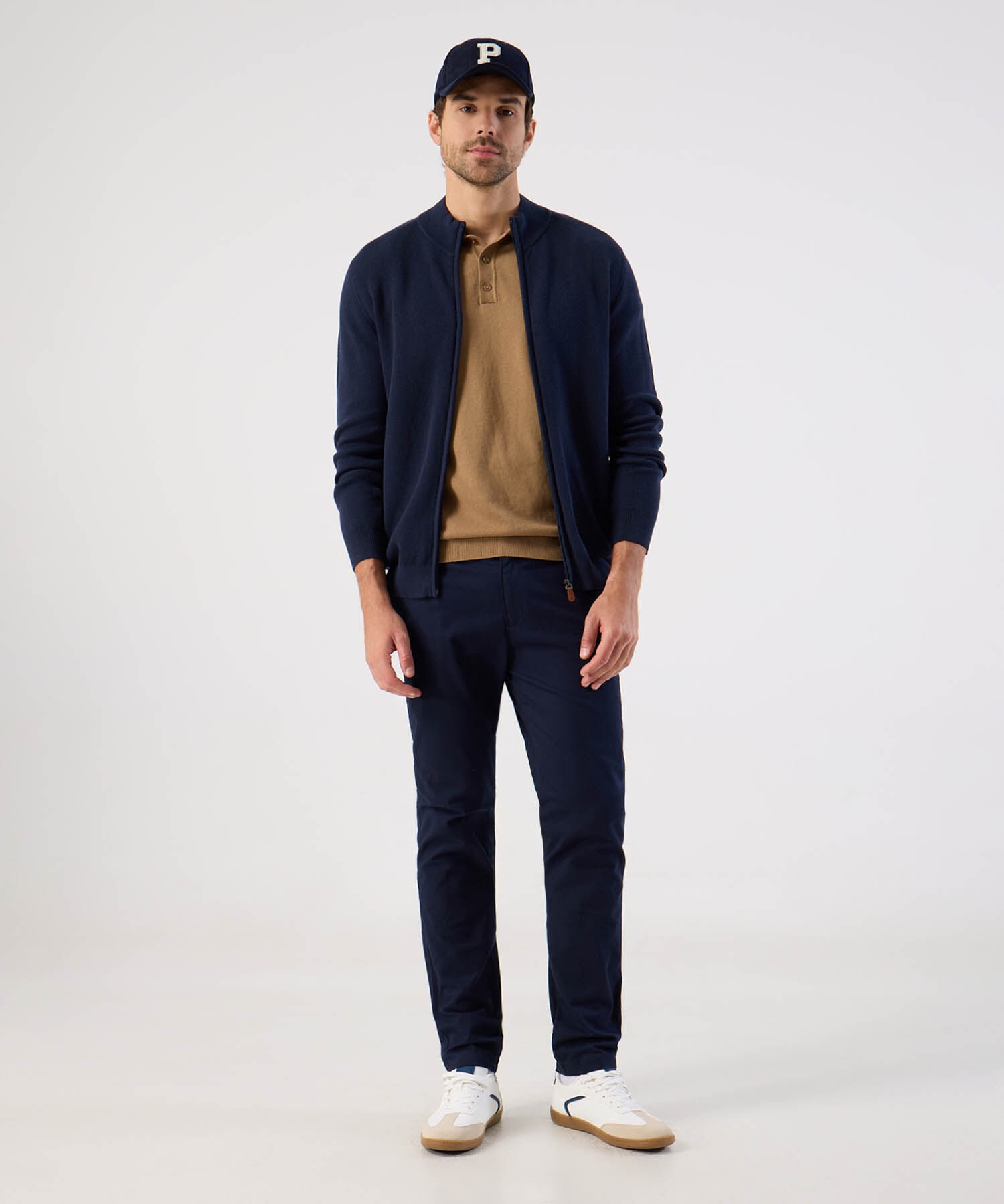 Polo En Tejido De Punto Cl&aacute;sica Para Hombre