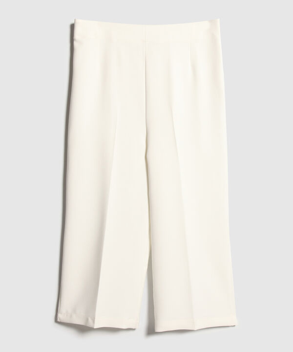 Pantalón Culotte con prenses