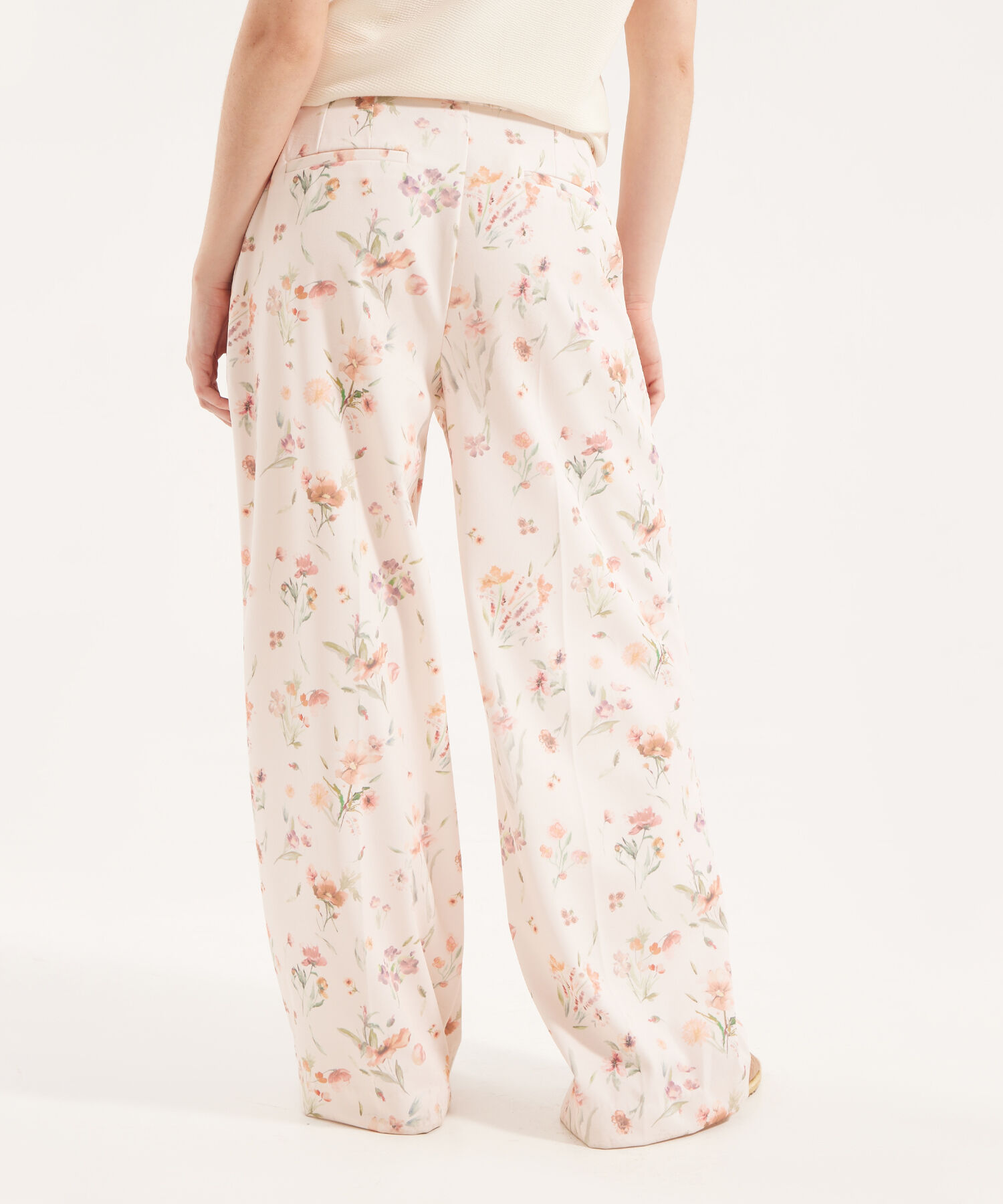 Pantalón Culotte Con Estampado