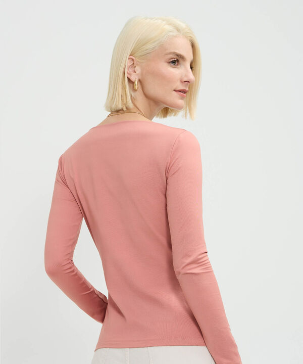 Camiseta Ajustada Unicolor