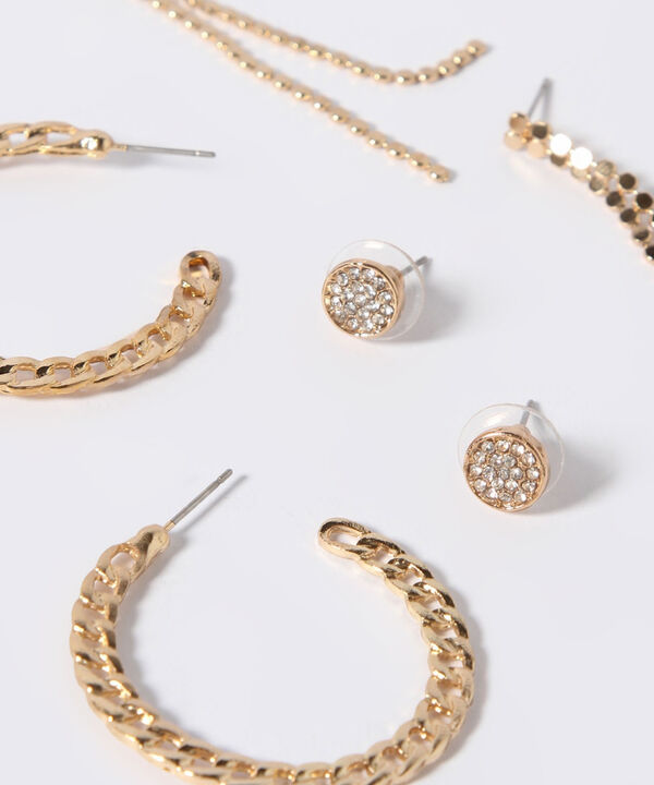 SET X 3 PARES DE ARETES