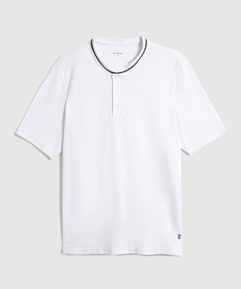 Conjunto Pijama Camiseta Manga Corta Y Pantaloneta Preteñida Para Hombre