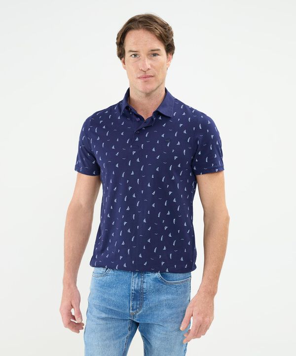 Polo Estampado de Barcos image number null