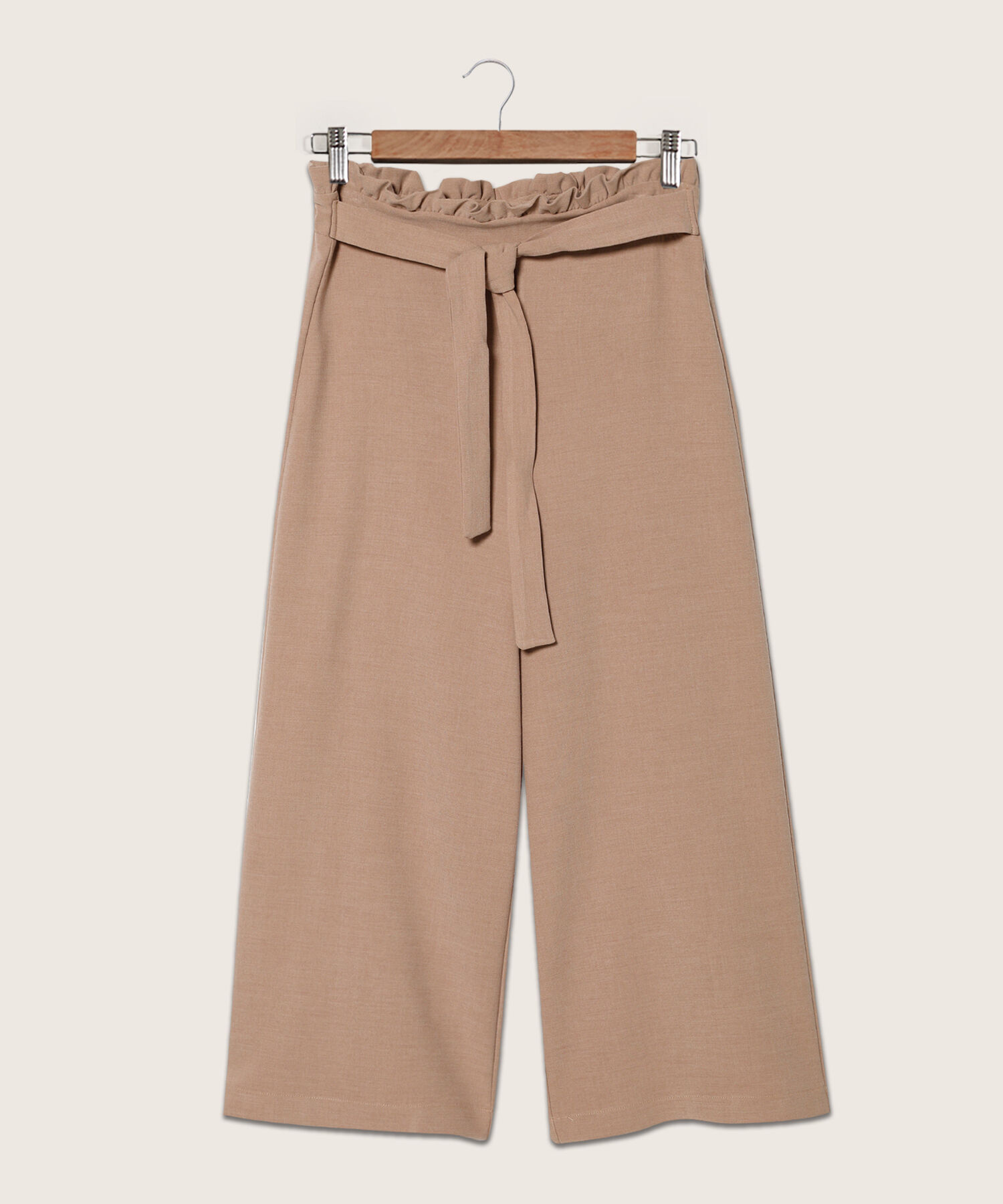 Pantalón Moda Bota Amplia Unicolor